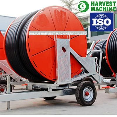 Anti Corrosion Steel Frame Sprinkling Traveling Irrigator for Sale