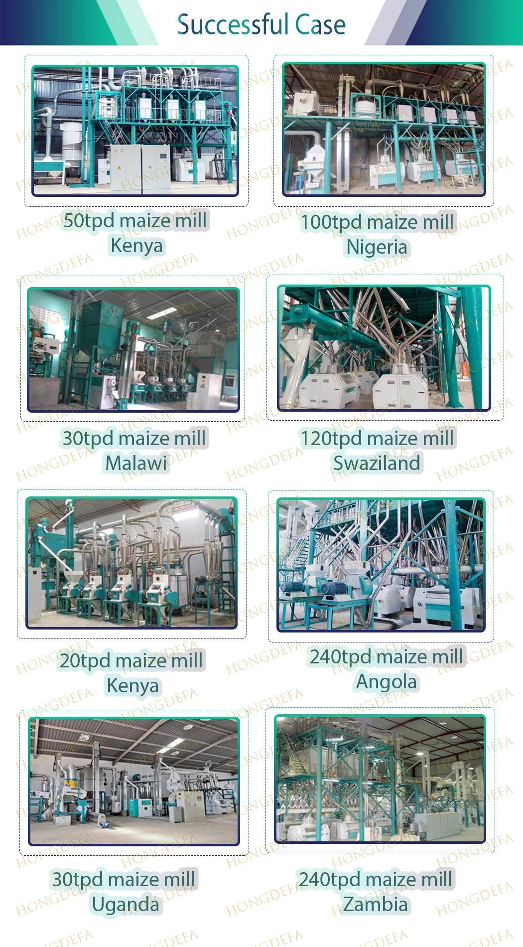 Hongdefa 4tph Maize Flour Mill Machine for Africa