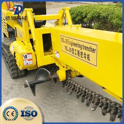 Approved High Capacity Efficiency Affordable Chain Trencher