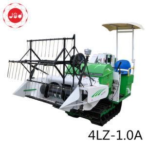 4lz -1.0A Crawler Rice Corn Wheat Soybean Combine Harvesting Farming Machinery