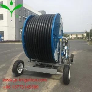 Hose Reel Irrigation System with End Gun, Truss and Agricultural Sprinklers and Substitute Pivot