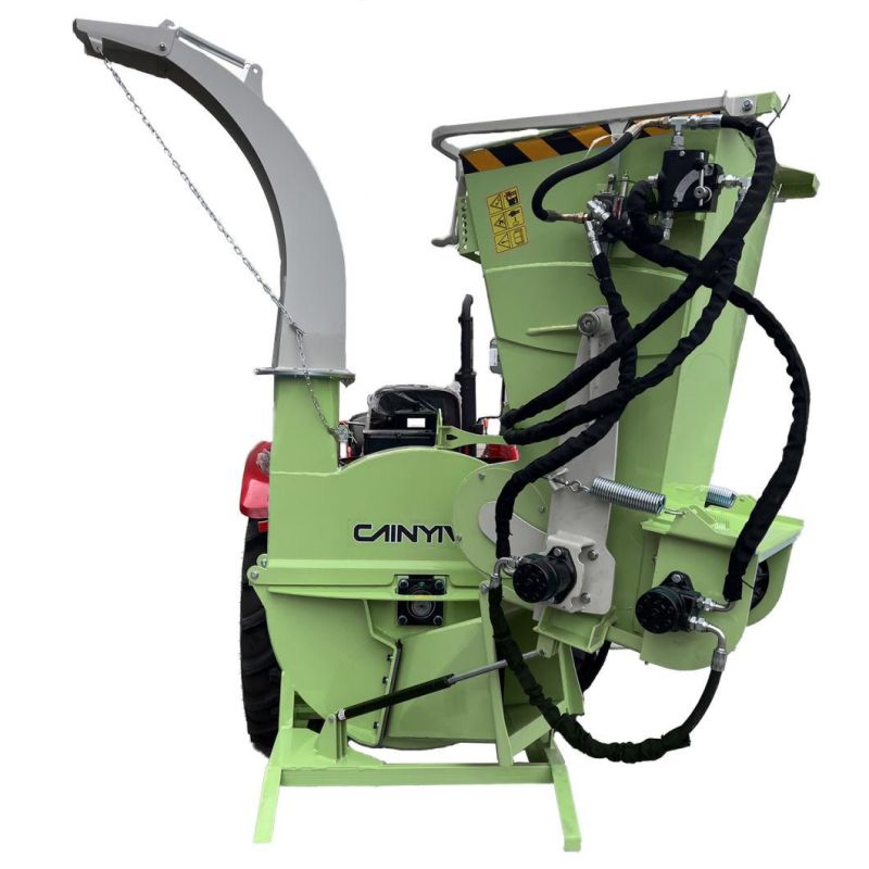 3 Point Hitched Pto Driven Hydraulic Feed Wood Chipper Shredder with Best Price