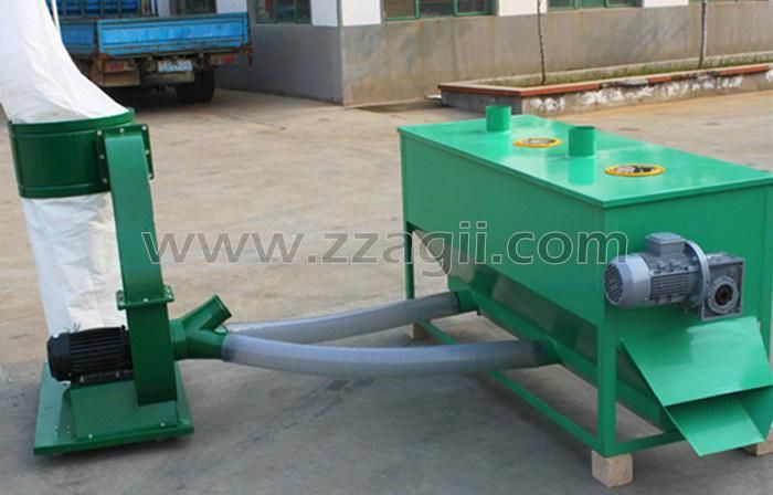 Mobile Wood Pellets Cooling Machine Fish Feed Pellet Cooler