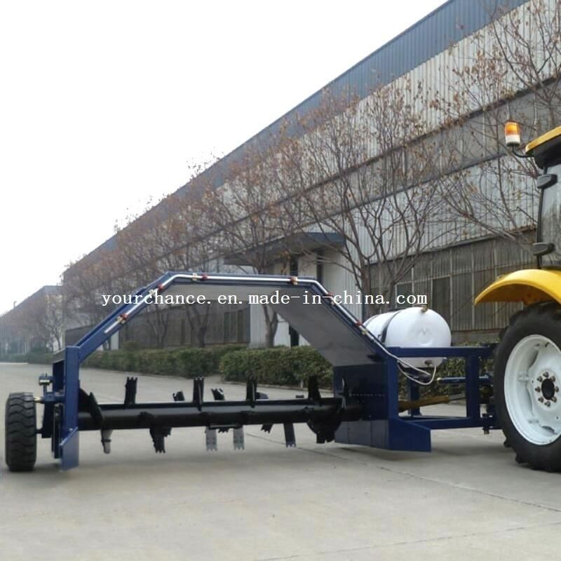 Europe Hot Selling CE Certificate Organic Fertilizer Making Machine Zfq200 60-80HP Towable 2m Width Manure Compost Windrow Mixer Turner Made in China