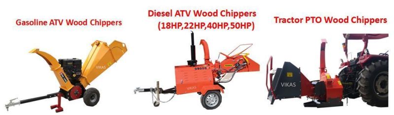 China Factory 15HP Wood Chipper Shredder with Cheapest Price