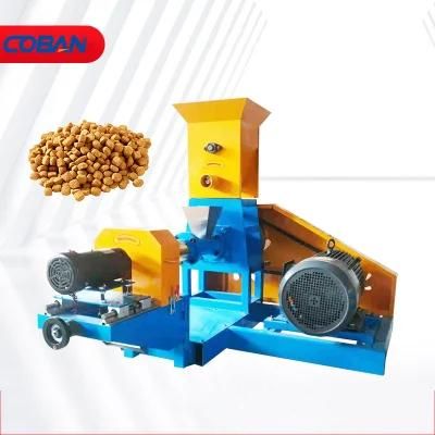 High Capacity Dry Cat Food Pet Animal Food Machinery Sinking Floating Fish Feed Pellet Processing Line Wet Dog Food Making Extruder Machine