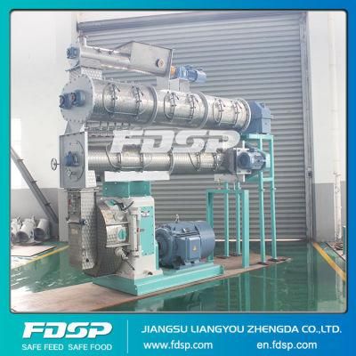 Stainless Steel Conditioner Fish Aqua Feed Pellet Mill Manufacturing Factory