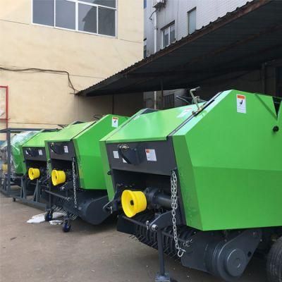 CE Approved Round Straw Hay Baler Automatic Grass Baling Bundling Machine for Tractor Use