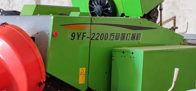 Farm Equipment 2.2m Square Hay Baler Machine