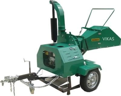 CE Approved ATV Diesel Wood Branch Log Chipping Shredder Chipper Trituradora De Madera 40HP 50HP