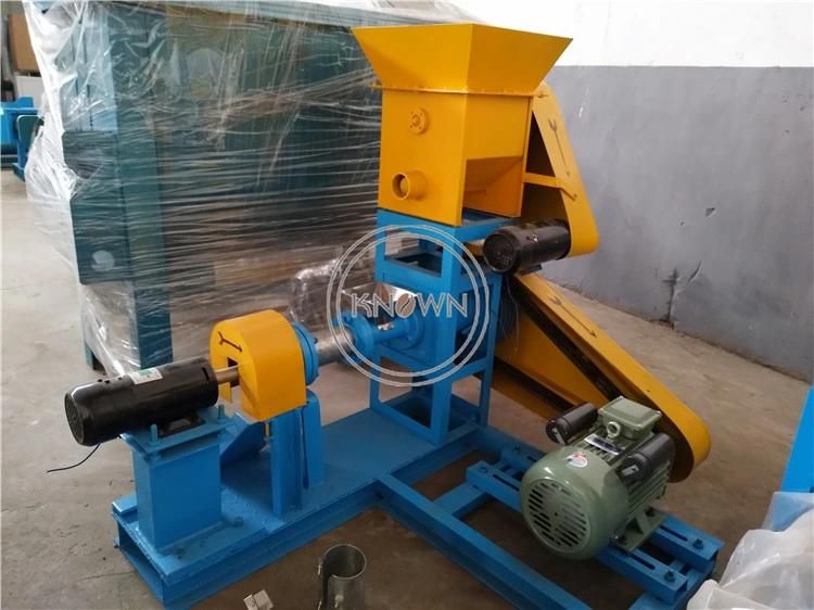 New Condition Floating Fish Feed Complete Pellet Making Machine Extruders Animal Dog Cat Pet Feed Pellet Machine Feed Processing Machines