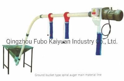 Poultry House Automatic Auger Pan Feeding Line System for Broilers