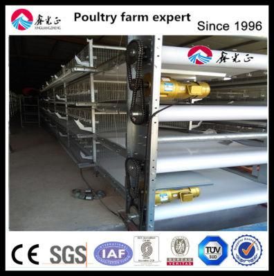 Galvanized H Type Chicken Cage for Egg