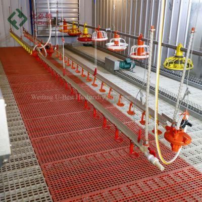 Automatic Controlled Chicken Shed Free Range Broiler Equipment Completely