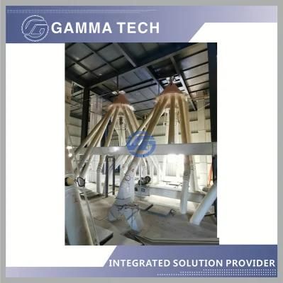 Full Automatic Feed Line Raw Materials Rotary Divider Distributor