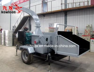 Movable Diesel Engine Wood Chipper