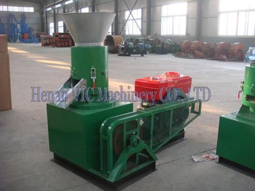 Diesel engine driven feed stuff pellet machine