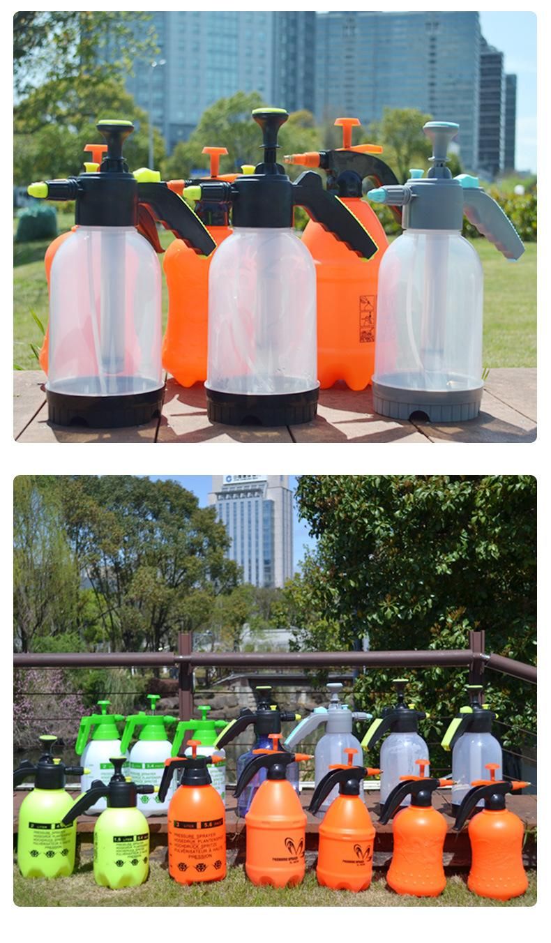 Brass Nozzle Plastic Air Pressure Sprayer Trigger Hand Pump Water Pressure Sprayer