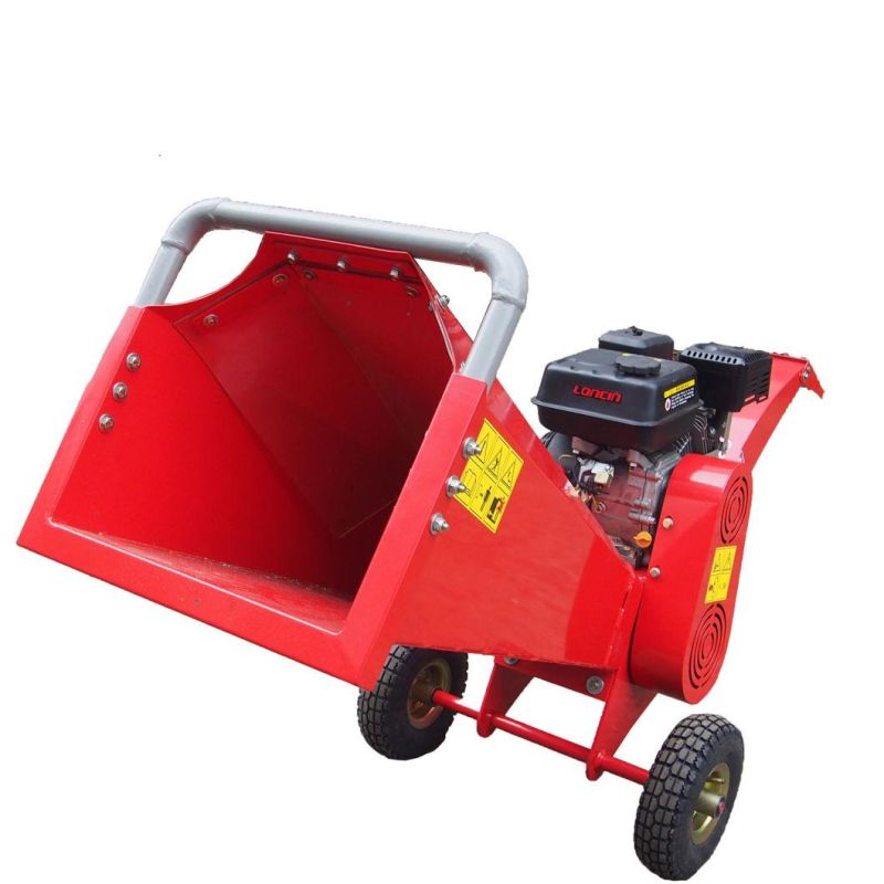 China Gasoline Wood Chipper Shredder