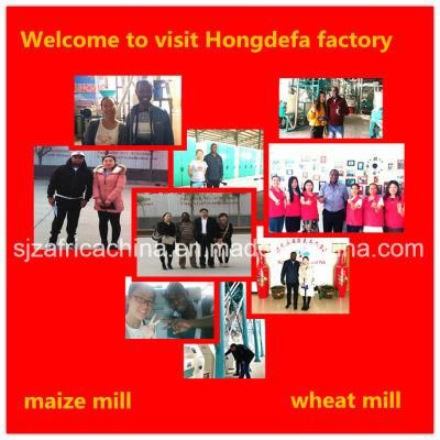 Visit and See Running Wheat Maize Mill in Our Factory