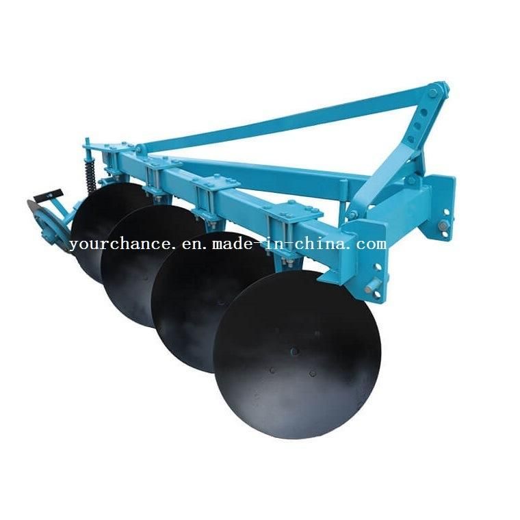 Malaysia Hot Selling Farm Machinery 1lyq-420 Light Duty 4 Blade Disc Plough Disk Plow for 40-55HP Agricultural Tractor