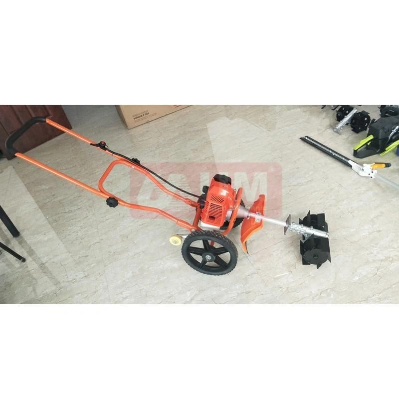 Tiller Head Hand Push Rotary Power Weeder Agriculture Garden Hand Weeder Hand Push Tiller