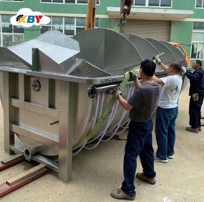 Poultry Chicken Carcass Pre-Cooling System Screw Pre-Chilling Equipment Machine