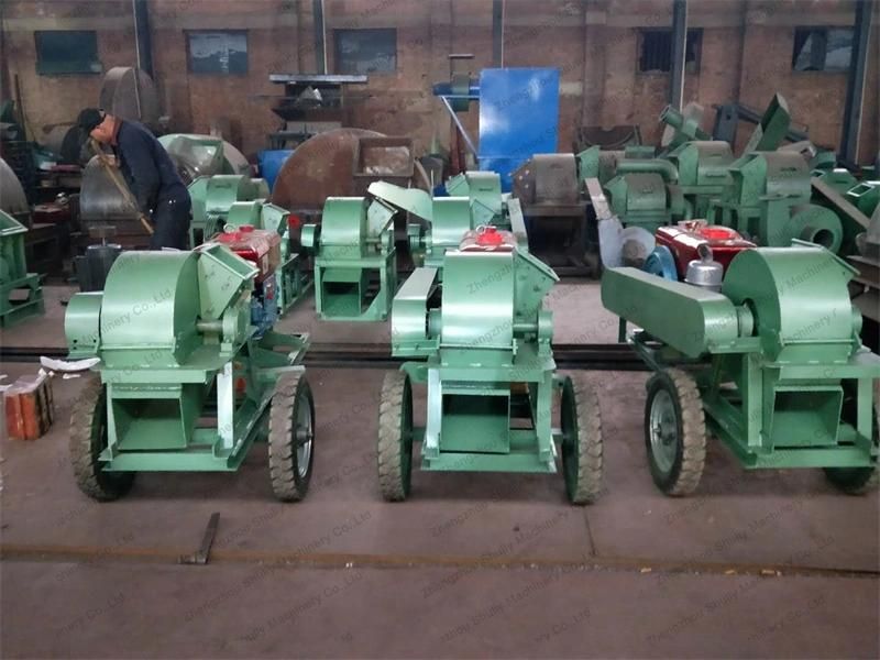 Industrial Wood Crusher Wood Hammer Mill Crusher Machine