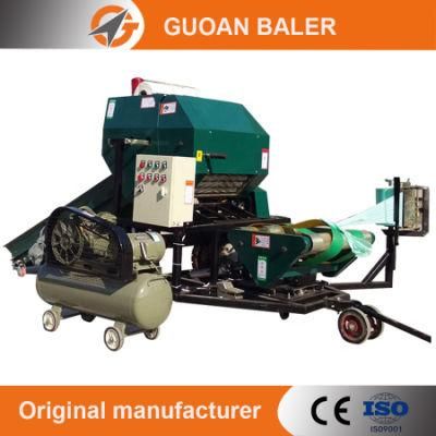 Mini Round Corn Silage Packing Machine Baler Wrapper Silage Baler