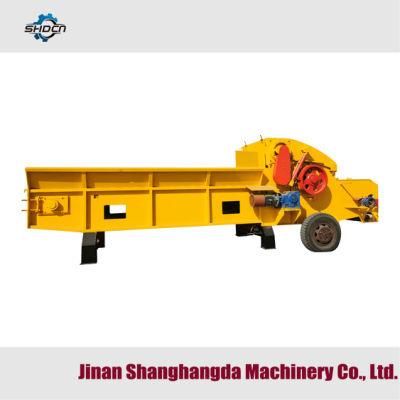 Shd Industrial Area Popular Equipment Biomass Drum Diesel Engine Wood Chipper