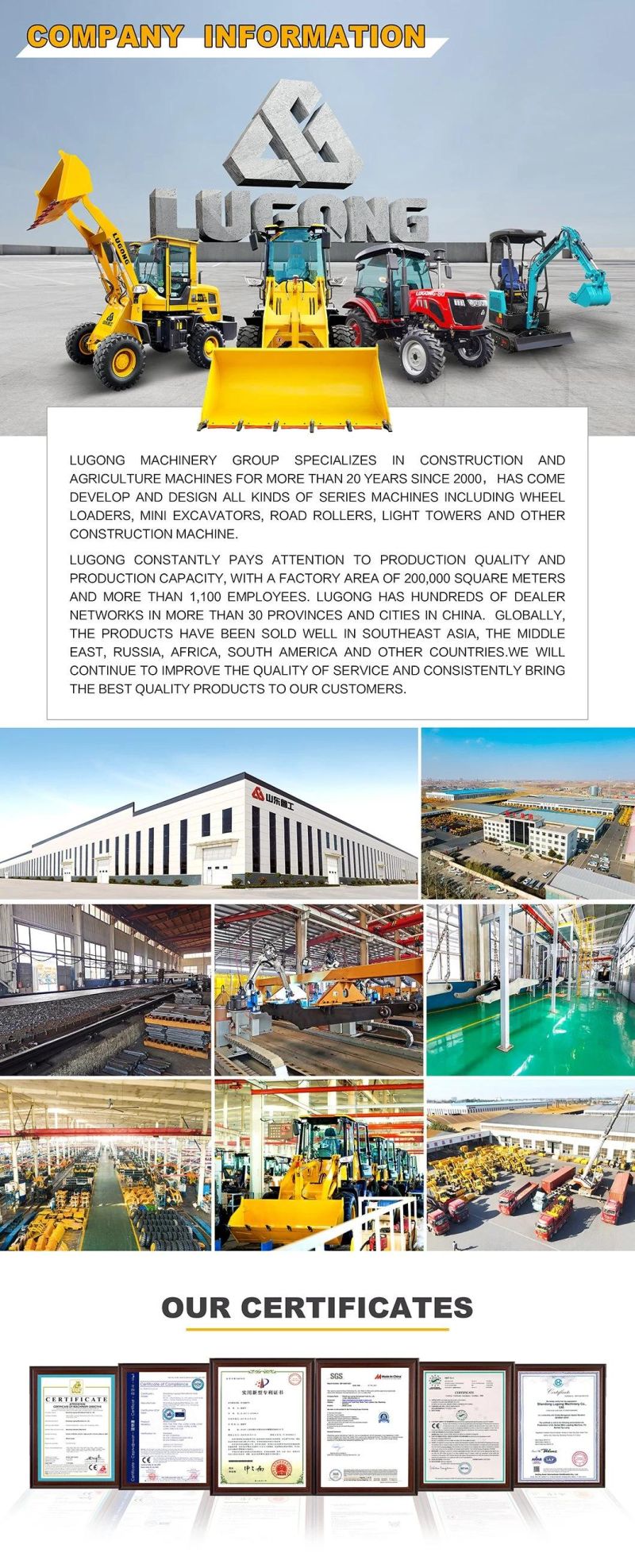 Mountain Machinery Continuous Running Operation Power Blades Rotary Tiller