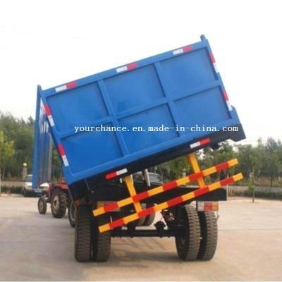 Africa Hot Selling Farm Trailer 7cx-20t 8 Wheels 20 Tons Three Way Tipping Heavy Duty Agricultural Farm Trailer Made in China