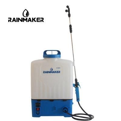 Rainmaker 16L Portable Knapsack Pesticide Plastic Battery Weed Sprayer 2 In 1