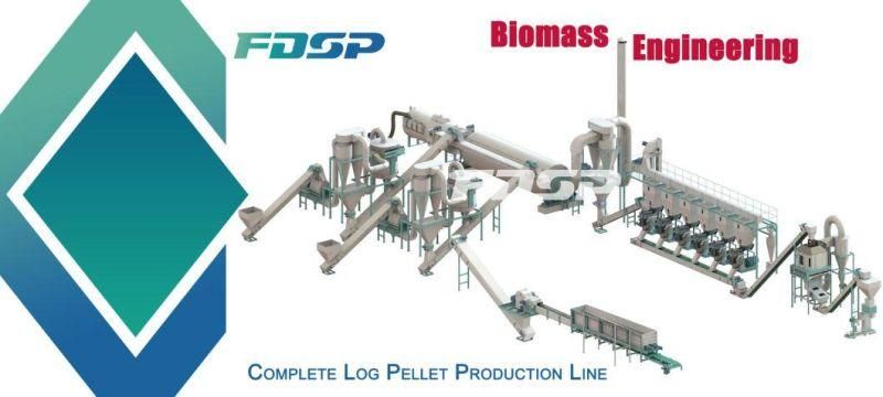 CE ISO Industrial High Efficient Wood Chipper for Biomass Engineering