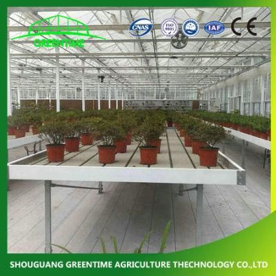 4X8 Feet Growing ABS Tray Ebb and Flow Medical Plants Tables Greenhouse Benches