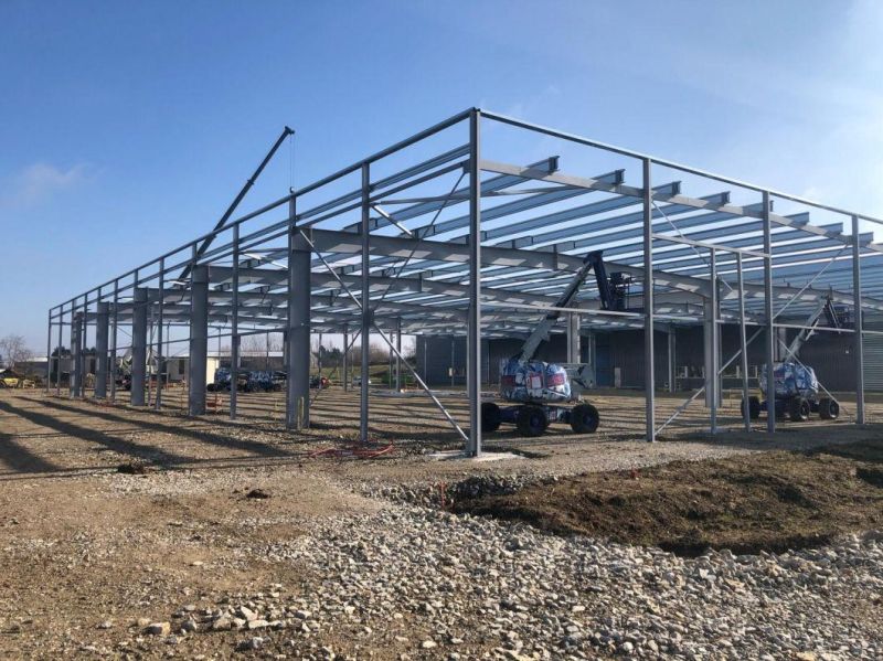 Logistics Warehouse with Steel Structure