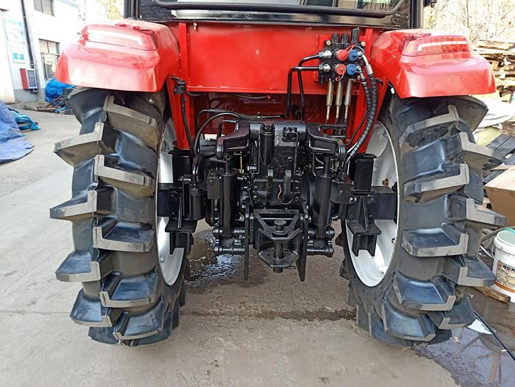 China Farm Machinery 4WD 90HP Agriculture Tractor with Different Color