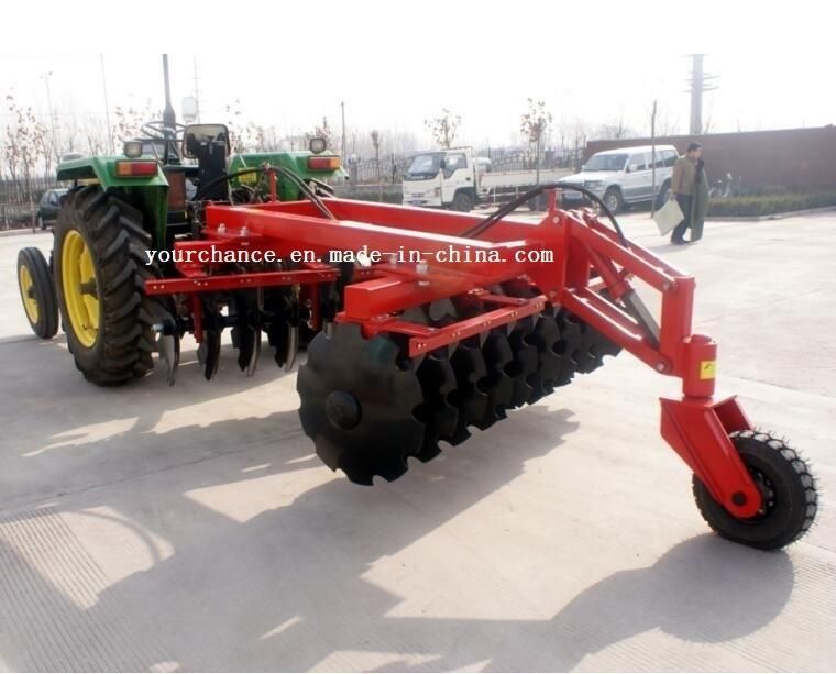 Africa Hot Sale Farm Implement 1bz (BX) -2.5 2.5m Width 24 Discs Semi-Mounted Offset Hydraulic Heavy Duty Disc Harrow for 80-100HP Tractor