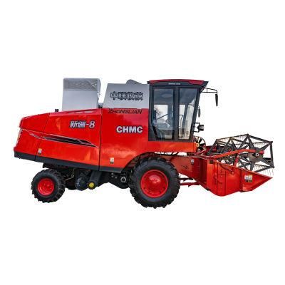 Rice Combine Harvester Small Rice Grain Harvesting Paddy Rice Harvesting Machine for Sale