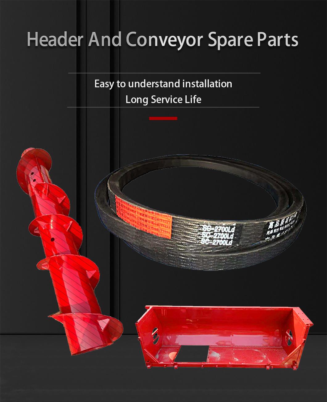 Farm Machinery World Harvester Parts Header and Conveyor Spare Parts Reel Belt W2.5e-01xcp-01-18