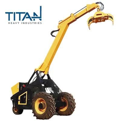 Titanhi TL4200 0.8 ton 3 wheel telescopic sugarcane loader for sale