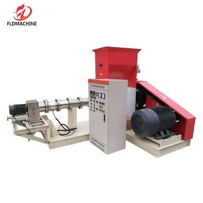 High Efficiency and High Quality Animal Floating Fish Food Pellet Extruder Machine