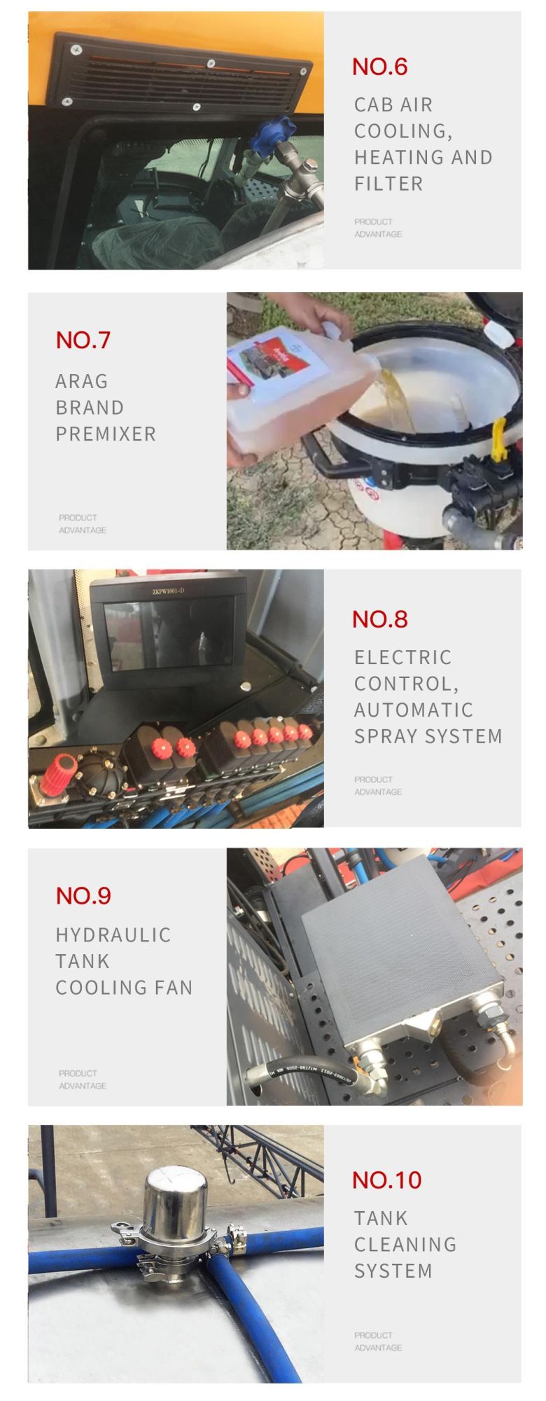 Agricultural Machinery Farm Battery Mist Blower Garden Machine Crop Pesticide Boom Sprayer