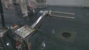 Sheep Abattoir Goat Skin Peeling Machine