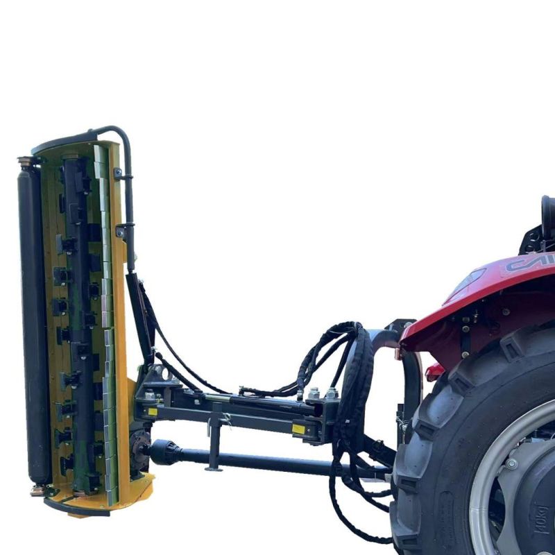 Farm Tractor Pto Mower 3 Point Hitched Tractor Hydraulic Verge Mulcher Light Side Flail Mowers