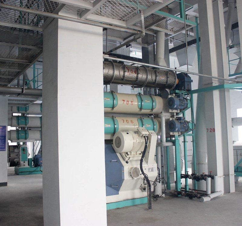 Widely Applicable 15tph Normal Aqua Fish Feed Production Line