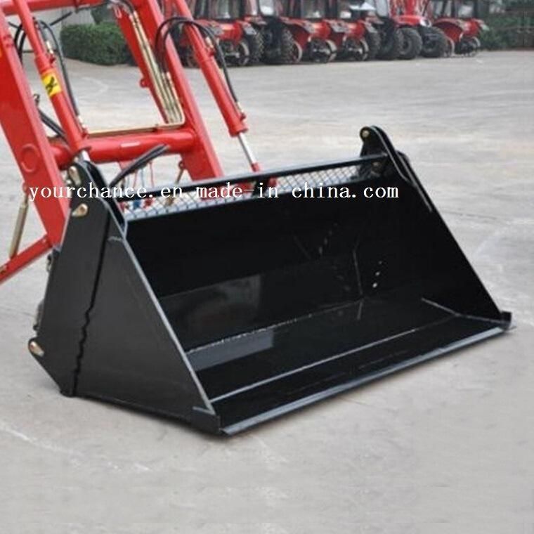 Hot Sale Tz10d 4in1 Bucket Euro Quick Hitch Type Front End Loader for 70-100HP Foton Tractor