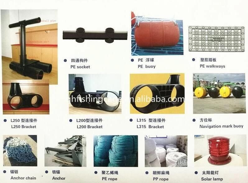 Fish Farming Aquaculture Cage Trap for Commercial Fish