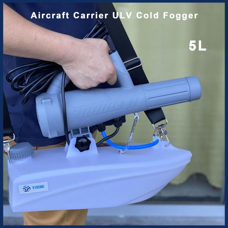 Ulv Cold Fogger Ce Ulv Fogger Fog Sprayer Disinfection Electric Sprayer for Contagion Prevention Sanitation Sterilization Air Disinfection Cold Fogger
