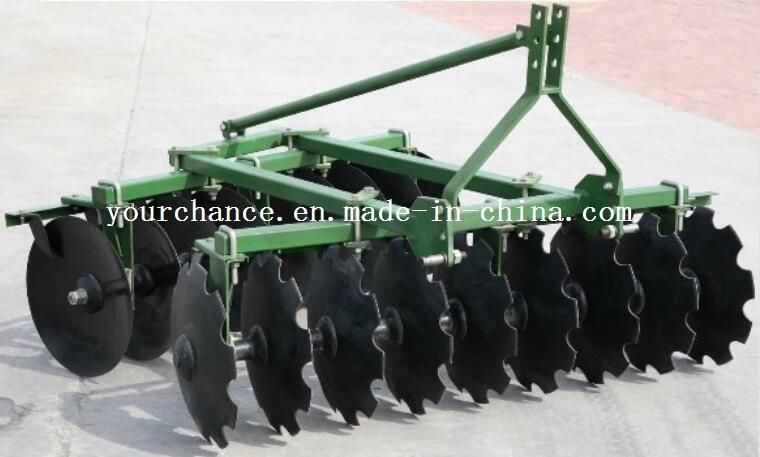 High Quality 1bjx Series 1.8-3m Width 16-28 Discs Tractor Mounted Middle Duty Disc Harrow for Sale